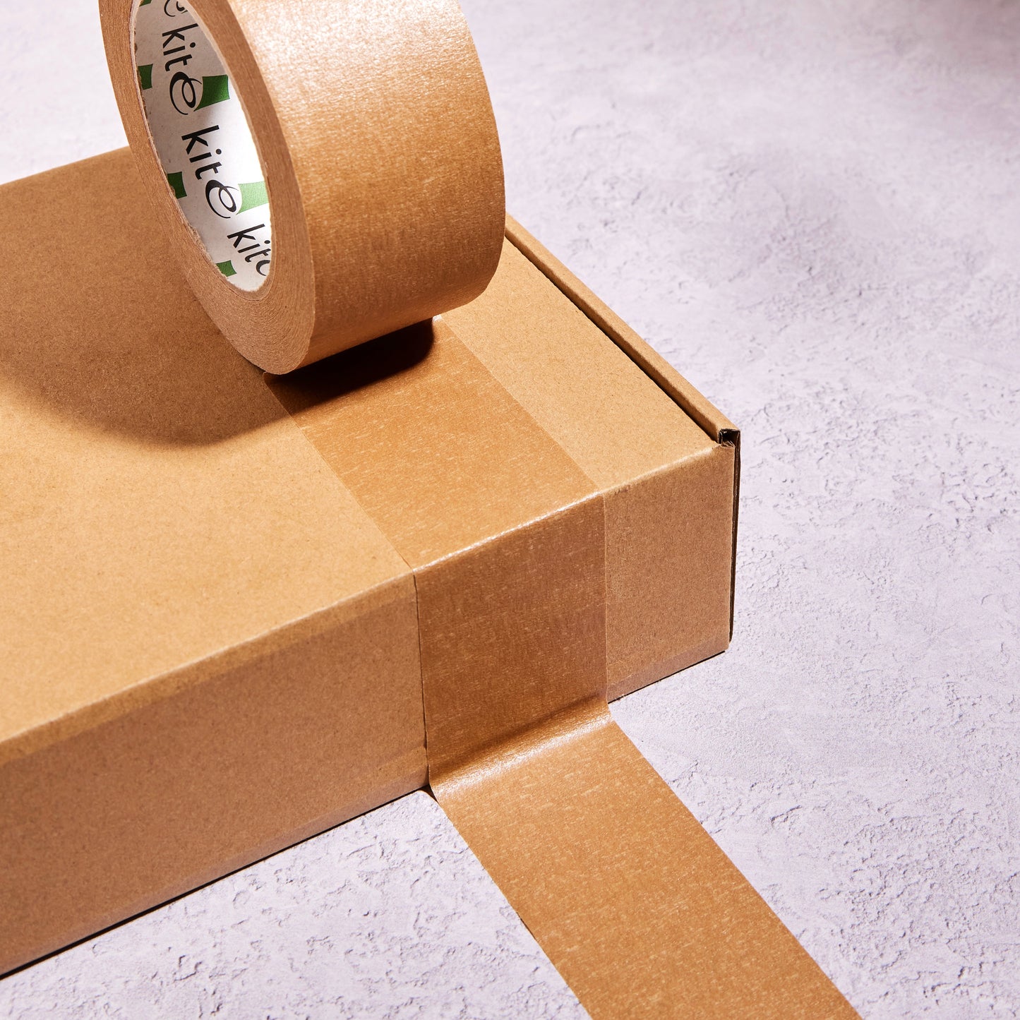 Thick Eco-Friendly Kraft Paper Tape Plain 48mm x 50m