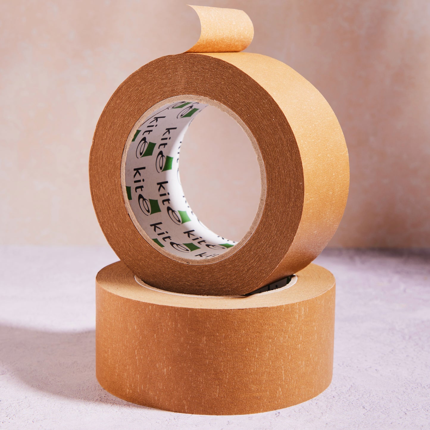 Thick Eco-Friendly Kraft Paper Tape Plain 48mm x 50m